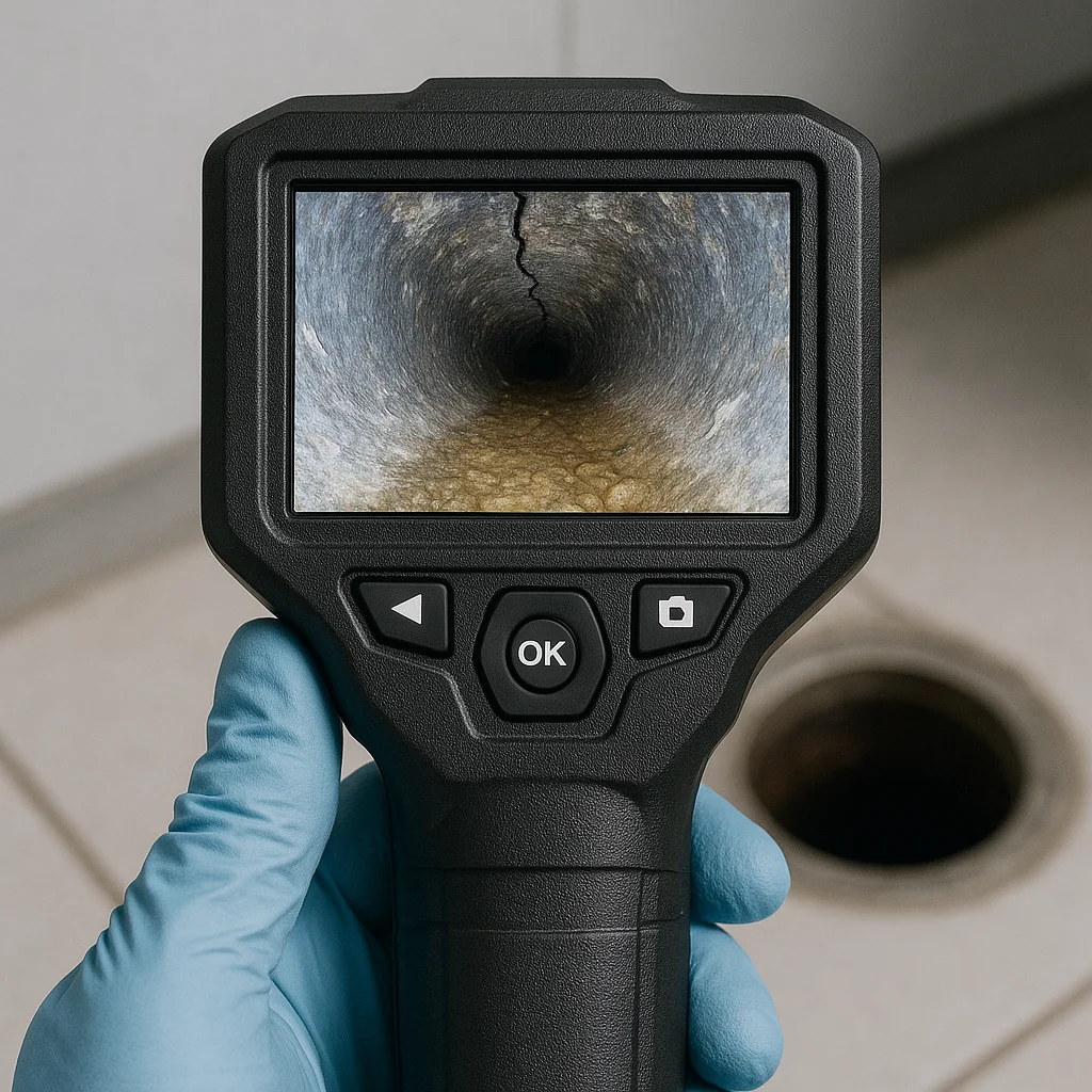 Vidéo d'inspection des canalisations 4